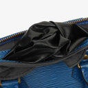 Louis Vuitton Speedy 25 Blue EPI Leather Handbag