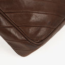 Chanel Camera Tassel Brown Leather Crossbody Bag