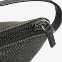 Gucci Black/Grey Baguette Pochette Boat Bag