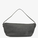 Gucci Black/Grey Baguette Pochette Boat Bag