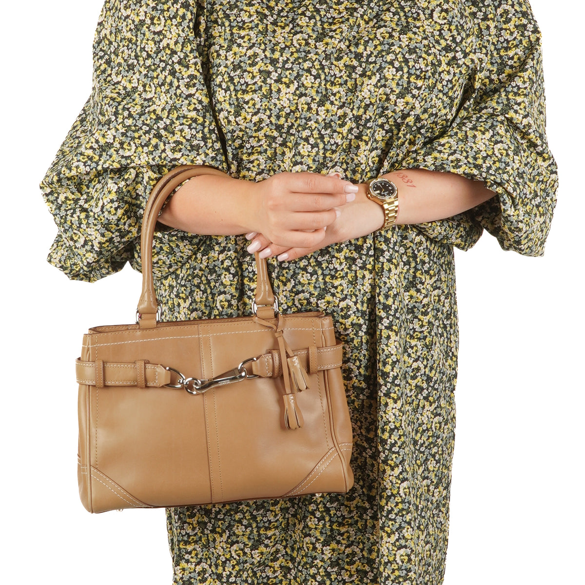 Coach Hampton Leather Bag