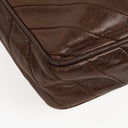Chanel Camera Tassel Brown Leather Crossbody Bag