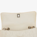 Chanel Neutral Lady Graphic Quilted Leather Flap Bag