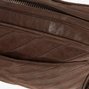 Chanel Camera Tassel Brown Leather Crossbody Bag