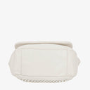 Chanel Crinkled Patent Modern White Plastic Chain Flap Bag