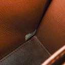 Chanel Brown Grained Calfskin Flap Shoulder Bag Aged Gold- Toned Hardware, 1996-1997