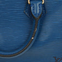 Louis Vuitton Speedy 25 Blue EPI Leather Handbag