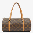 Louis Vuitton Papillon 30 Vintage Monogram Canvas Handbag With Mini Papillon Pochette