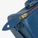 Louis Vuitton Speedy 25 Blue EPI Leather Handbag