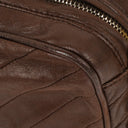 Chanel Camera Tassel Brown Leather Crossbody Bag