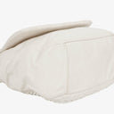 Chanel Crinkled Patent Modern White Plastic Chain Flap Bag