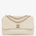 Chanel Neutral Lady Graphic Quilted Leather Flap Bag