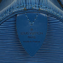 Louis Vuitton Speedy 25 Blue EPI Leather Handbag