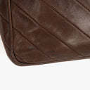 Chanel Camera Tassel Brown Leather Crossbody Bag