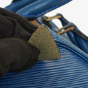 Louis Vuitton Speedy 25 Blue EPI Leather Handbag