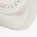 Chanel Crinkled Patent Modern White Plastic Chain Flap Bag