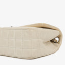 Chanel Neutral Lady Graphic Quilted Leather Flap Bag
