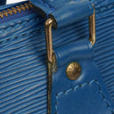 Louis Vuitton Speedy 25 Blue EPI Leather Handbag