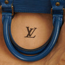 Louis Vuitton Speedy 25 Blue EPI Leather Handbag