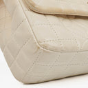 Chanel Neutral Lady Graphic Quilted Leather Flap Bag