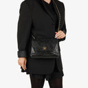 Chanel Classic Single Flap Bag Black Quilted Lambskin With 24K Gold-Plated Hardware