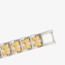 Hermes Clipper Quartz Watch Two- Tone Stainless Steel