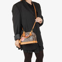 Louis Vuitton Alma BB Limited Edition Monogram Canvas World Tour Handbag