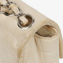 Chanel Neutral Lady Graphic Quilted Leather Flap Bag