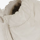 Chanel Crinkled Patent Modern White Plastic Chain Flap Bag