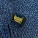 Chanel Denim Blue Denim Shearling Hieroglyph Single Flap Bag