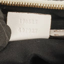 Gucci GG White Leather Abbey D-Ring Bag