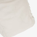 Chanel Crinkled Patent Modern White Plastic Chain Flap Bag