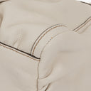 Gucci GG White Leather Abbey D-Ring Bag