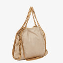 Stella McCartney Falabella Beige Tote Vegan Shaggy Deer