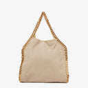 Stella McCartney Falabella Beige Tote Vegan Shaggy Deer