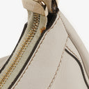 Gucci GG White Leather Abbey D-Ring Bag