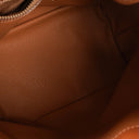 Celine Vintage Macadam Triomphe Drawstring Bucket Bag