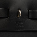 Hermes Herbag Canvas Vache Hunter Black 2 In 1 Bag