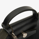 Hermes Herbag Canvas Vache Hunter Black 2 In 1 Bag
