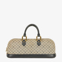 Louis Vuitton Mini Alma Long Blue Monogram Handbag