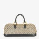 Louis Vuitton Mini Alma Long Blue Monogram Handbag