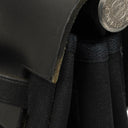 Hermes Herbag Canvas Vache Hunter Black 2 In 1 Bag