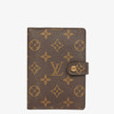 Louis Vuitton Monogram Canvas Small Ring Agenda Cover