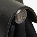 Hermes Herbag Canvas Vache Hunter Black 2 In 1 Bag