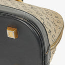 Louis Vuitton Mini Alma Long Blue Monogram Handbag