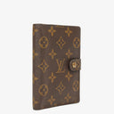 Louis Vuitton Monogram Canvas Small Ring Agenda Cover