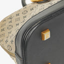 Louis Vuitton Mini Alma Long Blue Monogram Handbag