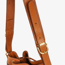 Celine Vintage Macadam Triomphe Drawstring Bucket Bag