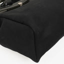 Hermes Herbag Canvas Vache Hunter Black 2 In 1 Bag
