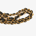 Chanel Jumbo CC Classic Single Flap Maxi Logo Bag Black Quilted Lambskin 24K Gold-Plated Hardware